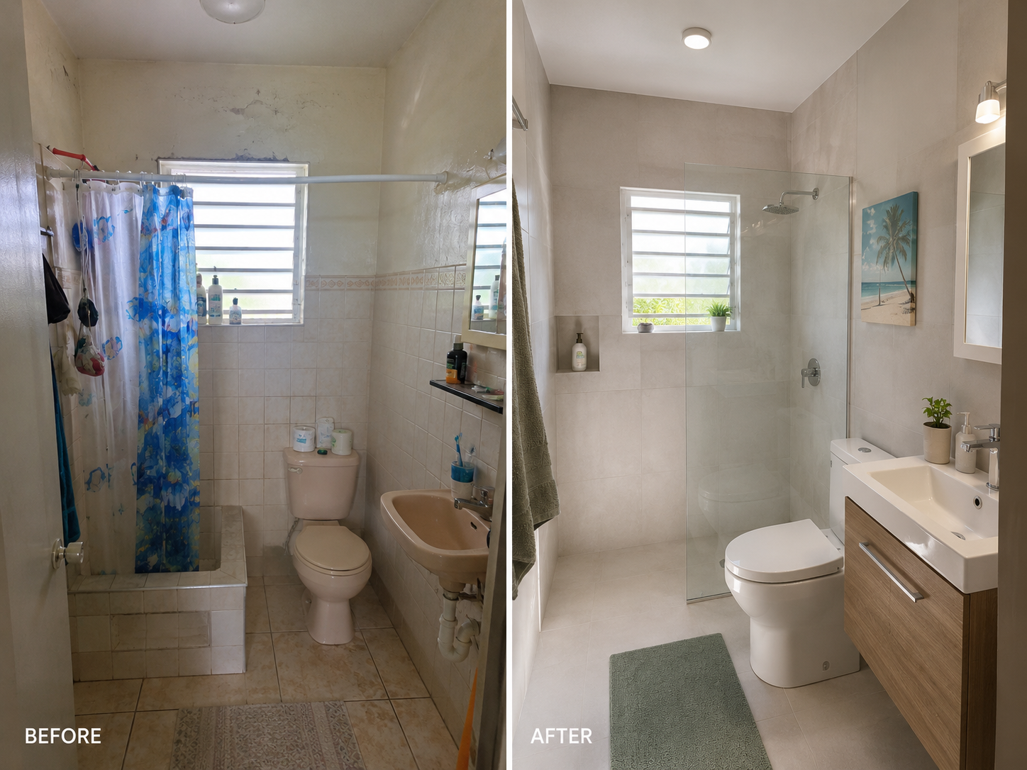 Bathroom renovation